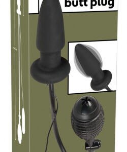 Plug anal hinchable con vibración