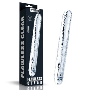 Doble dildo clear flawless 12?