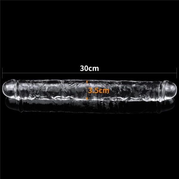 Doble dildo clear flawless 12? - Imagen 2