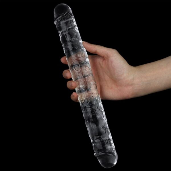 Doble dildo clear flawless 12? - Imagen 4