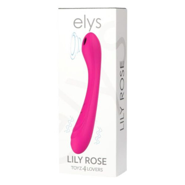 Vibrador succionador punto G Lily Rose