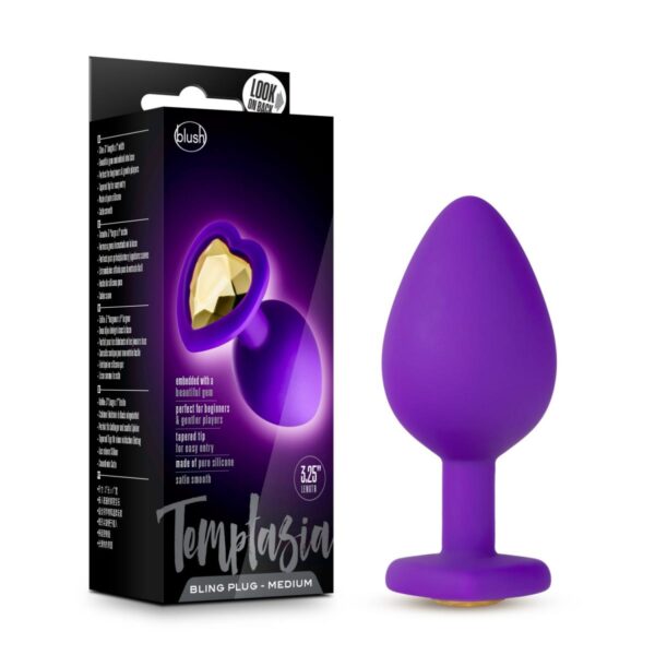 Joya anal corazón T-M Temptasia