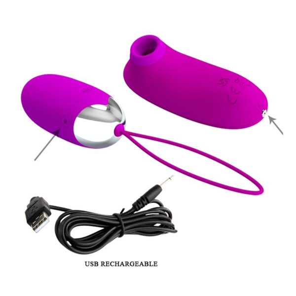 Set succionador con huevo vibrador - Imagen 4