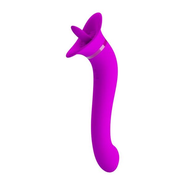 Vibrador doble con lengua Faust - Imagen 2