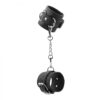 Faux leather handcuffs