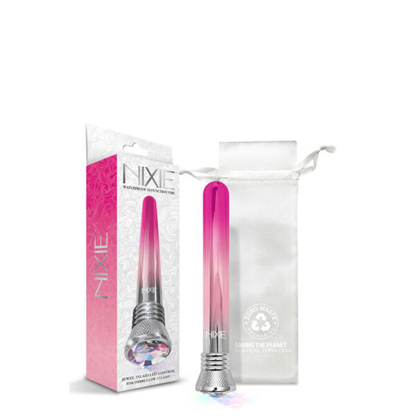 Vibrador Nixie classic pink con joya