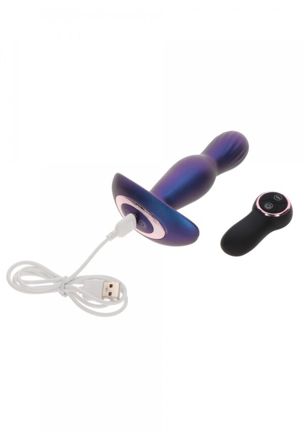 Plug anal vibrador hinchable The Stout - Imagen 4