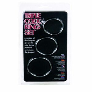 Pack 3 anillos metalicos