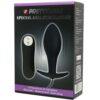 Plug anal silicona 12 vibraciones