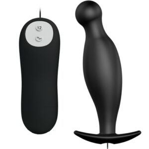 Plug anal silicona 12 vibraciones