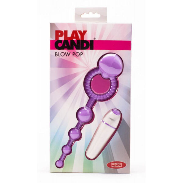 Anillo vibrador con tira anal - Imagen 2