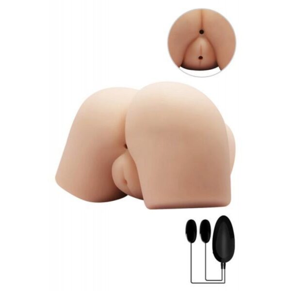 Vagina y ano con vibración