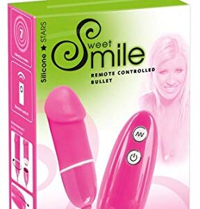 Mini bullet pene con control remoto sweet smile