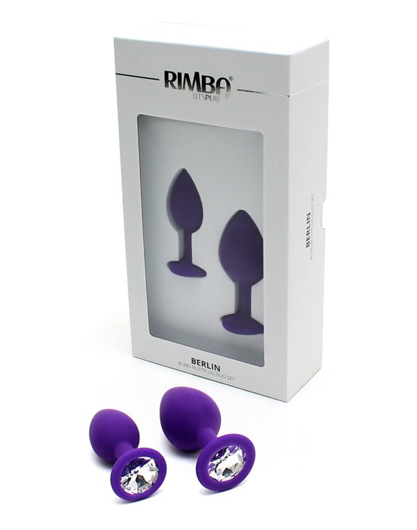 Set 2 plugs diamante