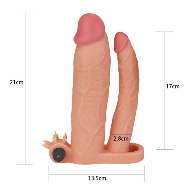 Funda vibradora doble penetración - Imagen 5