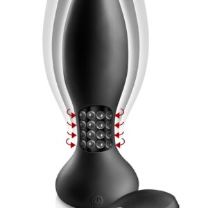 Plug anal rotador con mando