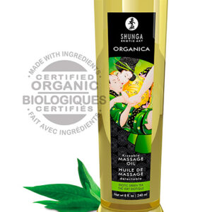Aceite de masaje te verde exotico