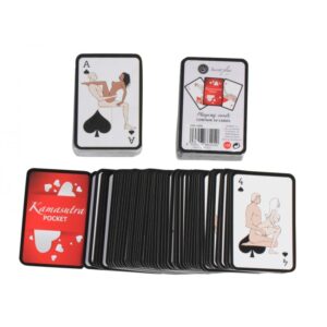 Mini baraja cartas poker kamasutra