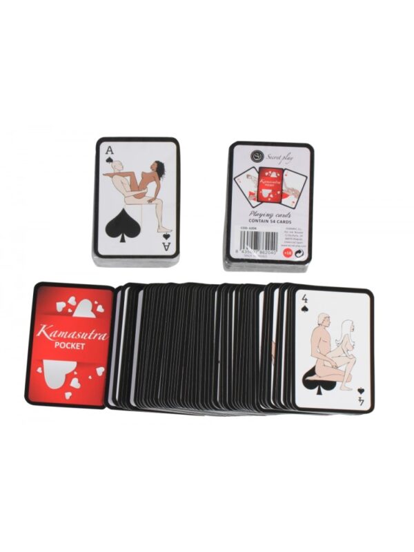 Mini baraja cartas poker kamasutra