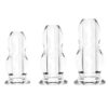 Juego de 3 tapones anales Triplets