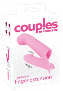 Vibrating finger extension