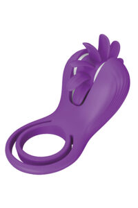 Anillo recargable con lenguas rotadoras