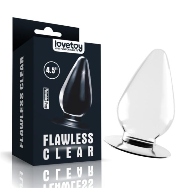 Anal plug clear flawless 4,5?