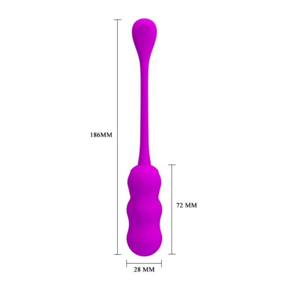 Huevo vibrador con mando Leshy - Imagen 6