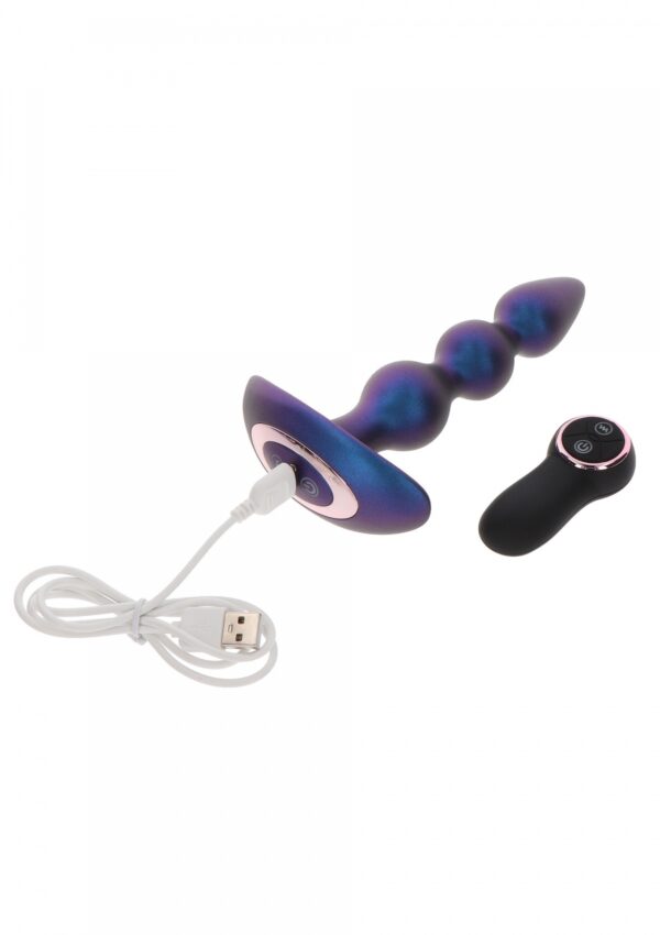 Plug anal vibrador Bold beaded - Imagen 4