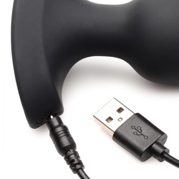 Plug anal con puntero laser corazon - Imagen 8