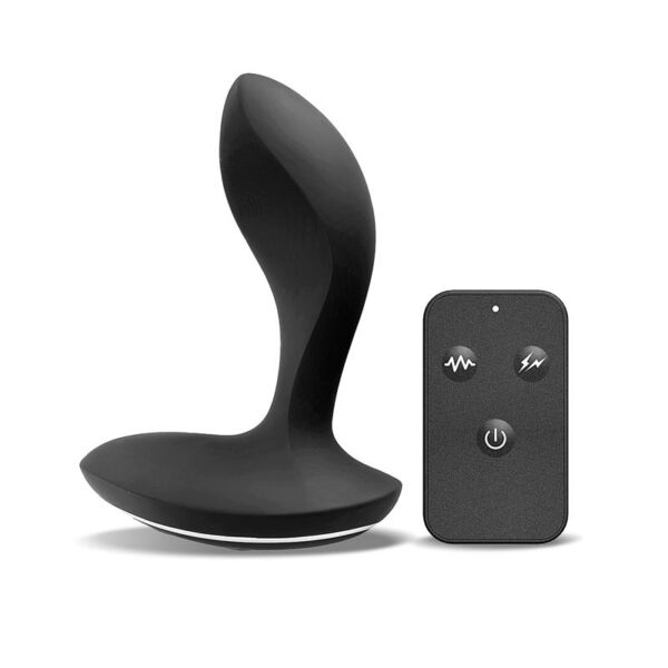 Plug anal vibrador y electro shock Herrcules - Imagen 2