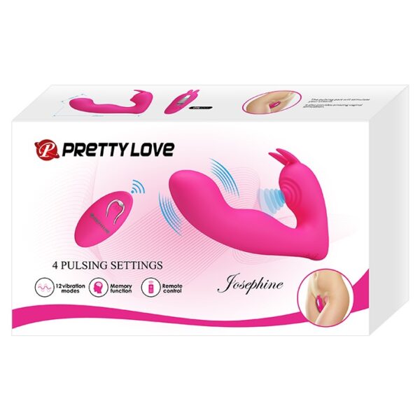 Vibrador doble con mando Josephine - Imagen 2