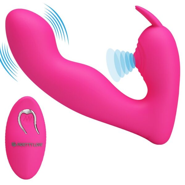 Vibrador doble con mando Josephine