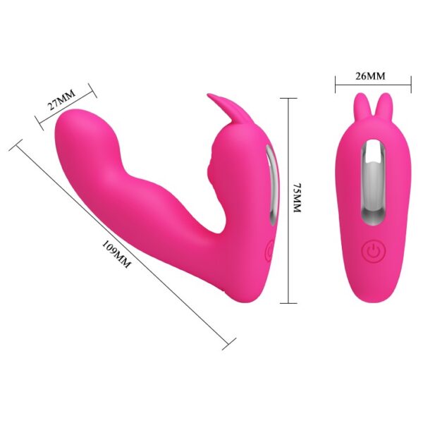 Vibrador doble con mando Josephine - Imagen 5