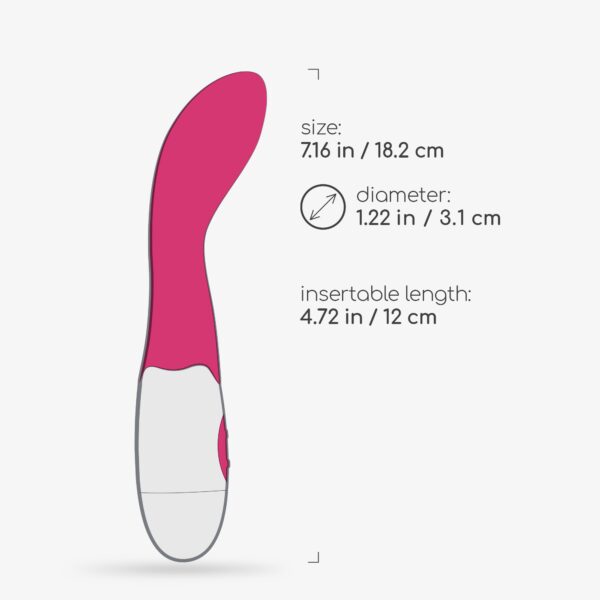 Vibrador Twiglie con lubricante cannabis - Imagen 5