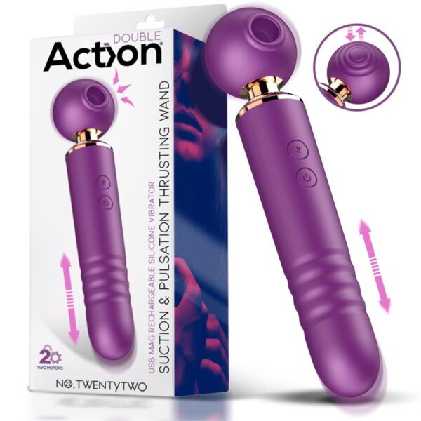 Masajeador con succión,pulsación y thrusting - Imagen 2