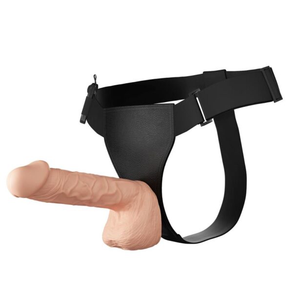 Arnés con dildo vibrador 26cm - Imagen 2