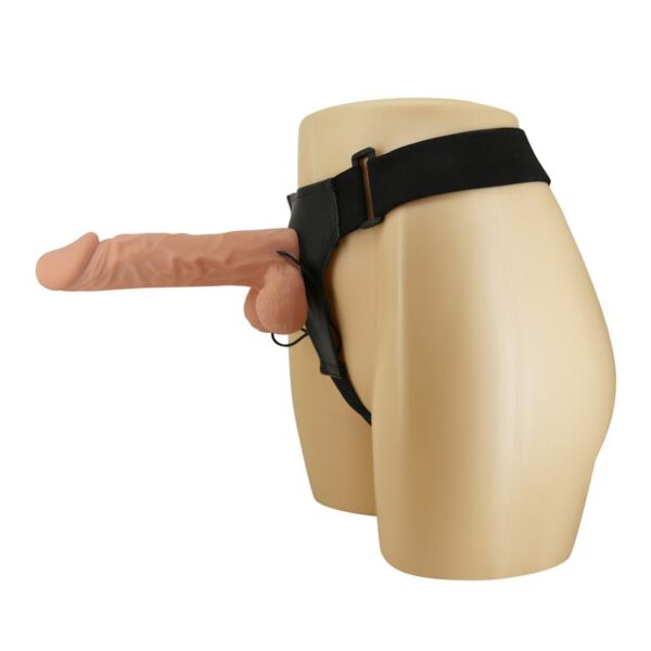 Arnés con dildo vibrador 24cm - Imagen 6