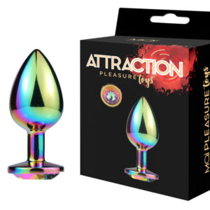 Plug anal multicolor Atraction T-L