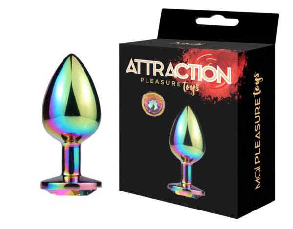 Plug anal multicolor Atraction T-L