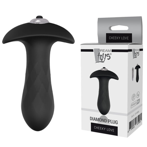 Plug anal diamond