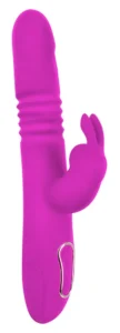 Thrusting pearl rabbit vibrator