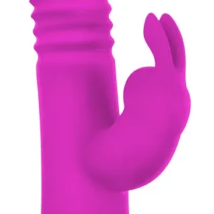 Thrusting pearl rabbit vibrator