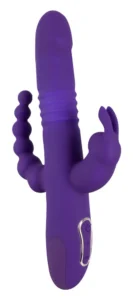 Triple thrusting pearl vibrator