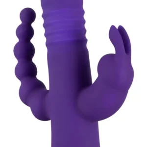 Triple thrusting pearl vibrator