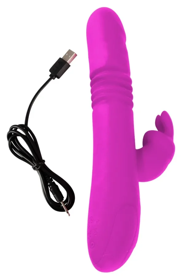 Thrusting pearl rabbit vibrator - Imagen 6