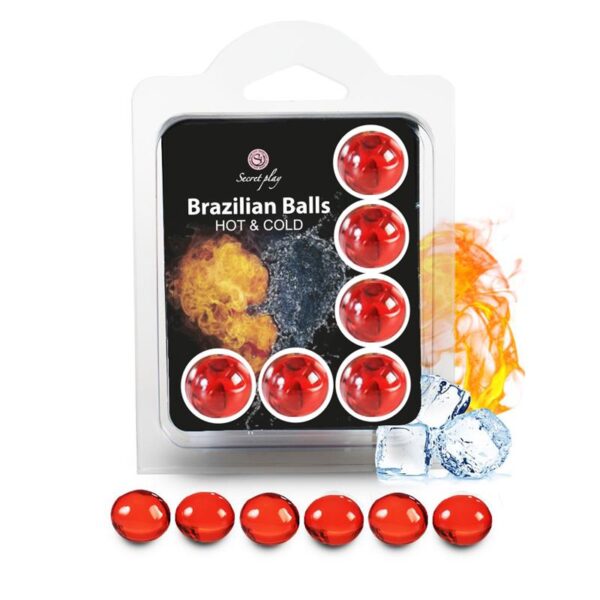 Brazilian balls calor y frío effects 6 unidades