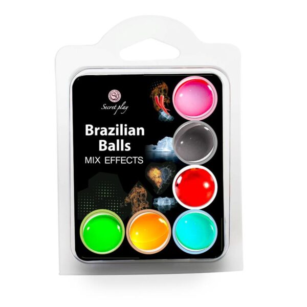 Brazilian balls mix effect 6 unidades