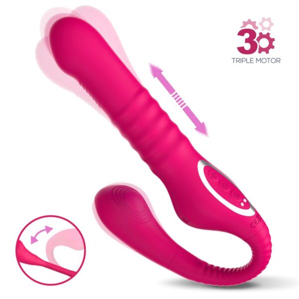 Strapless strapon thrusting and waving - Imagen 2