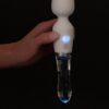 Masajeador cristal/silicona Liaison USB - Imagen 2